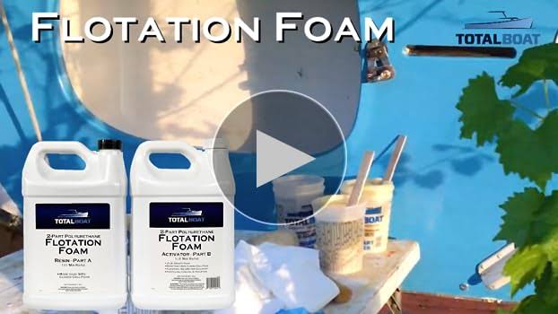 TotalBoat Liquid Urethane Foam Kit 2 lb Density, Closed Cell for Flotation & Insulation (2 Gallon Kit)