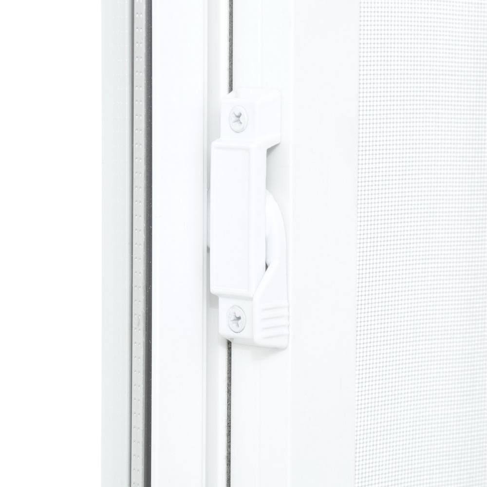 TAFCO Windows 35.5 in. x 23.5 in. Utility Left-Hand Single Slider Vinyl Window Dual Pane Insulated Glass, and Screen- White