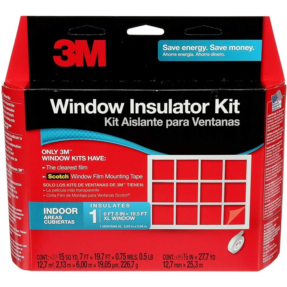 3M Indoor Window Insulator Kit