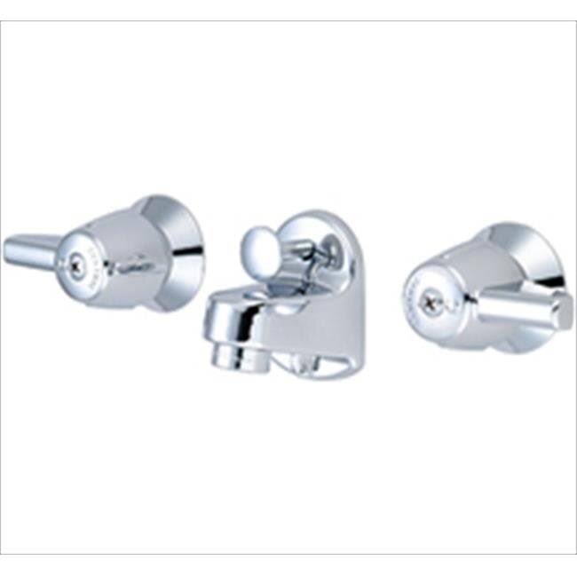 Central Brass 1177-DA Shelf Back Bathroom Faucet Chrome