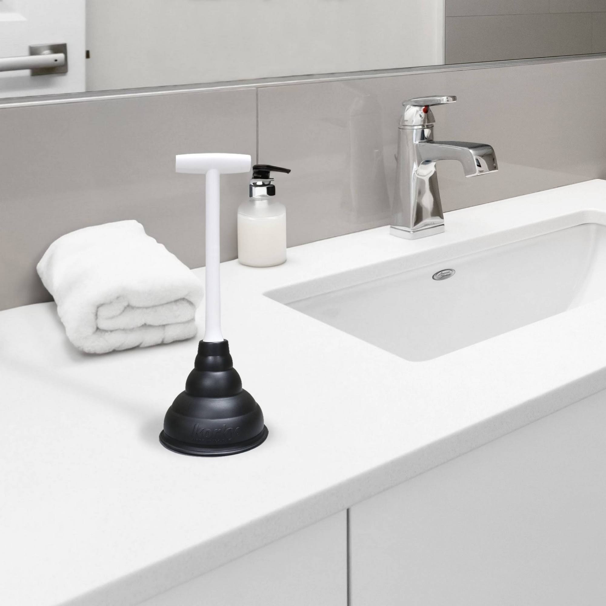 Korky Beehive Mini Sink & Drain Plunger