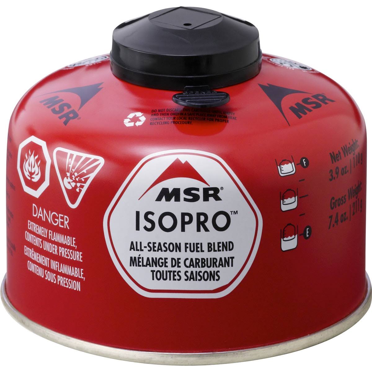 MSR IsoPro Canister Fuel 4 oz