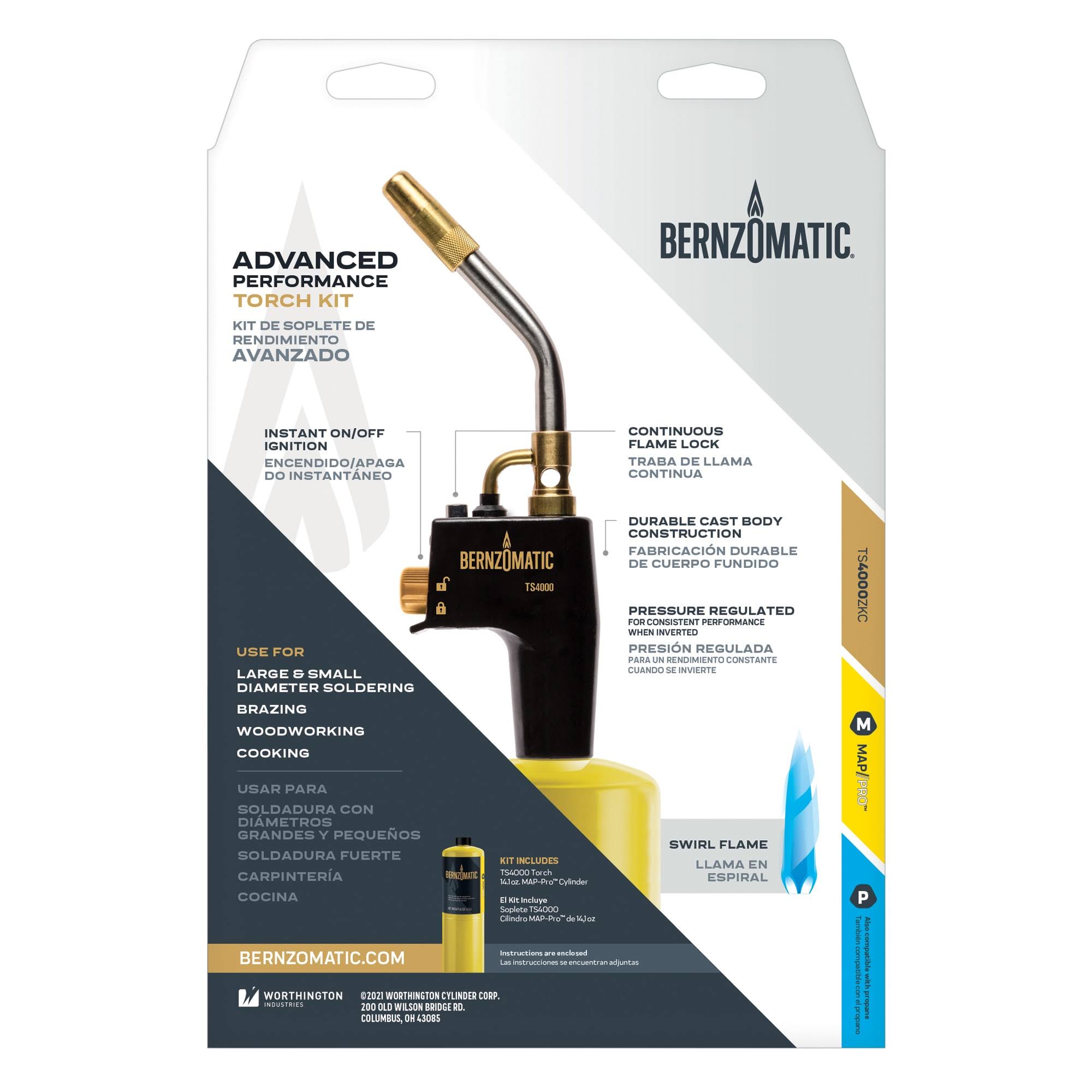 Bernzomatic Trigger Start Torch Kit