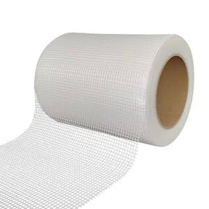 Wellco 4 in. x 328 ft. Self-Adhesive Fiberglass Mesh Drywall Joint Tape 13-Mesh