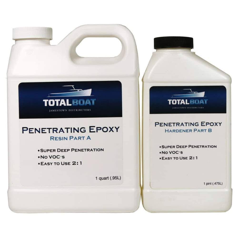 TotalBoat Penetrating Epoxy (Quart, Traditional)