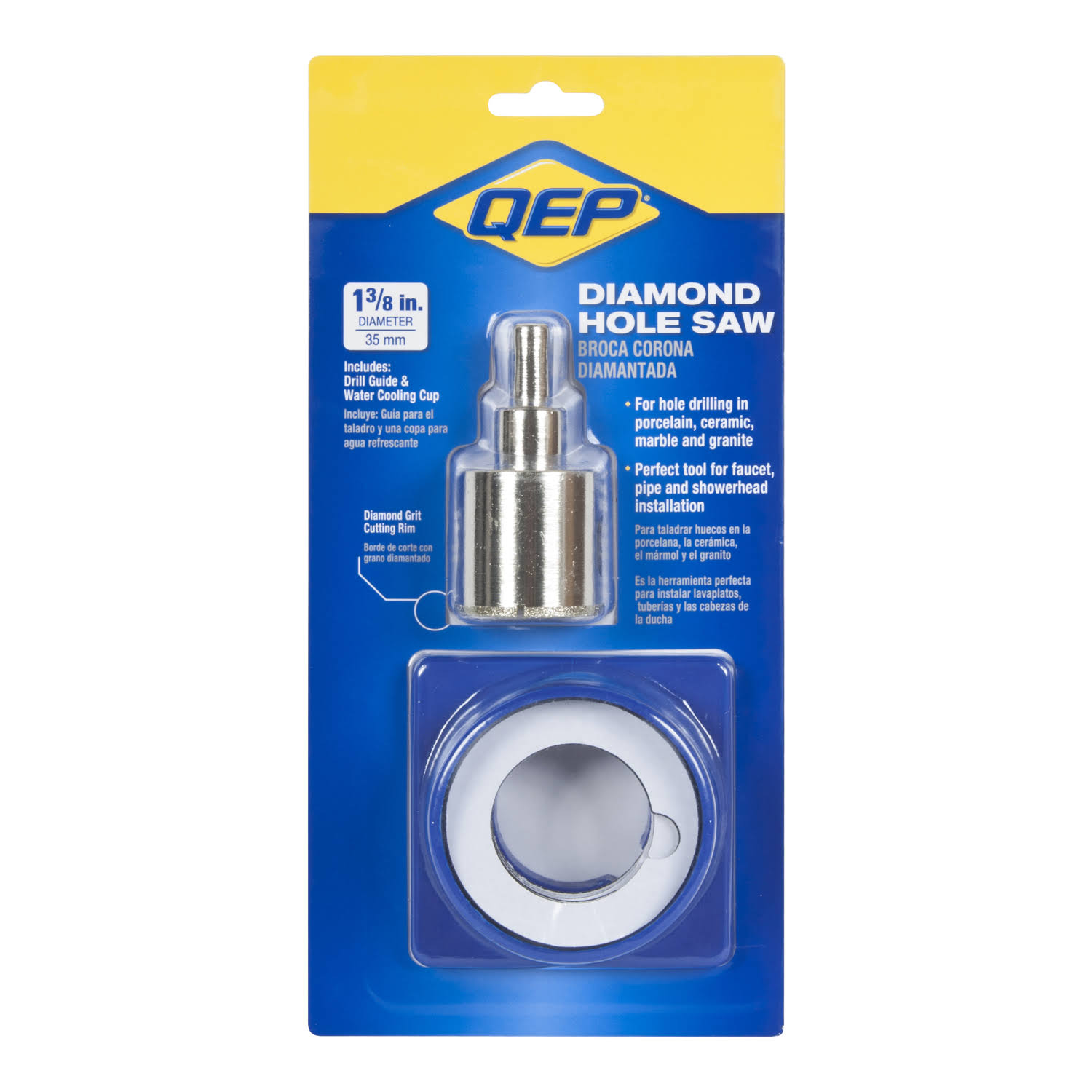 QEP Porcelain Diamond Hole Saw