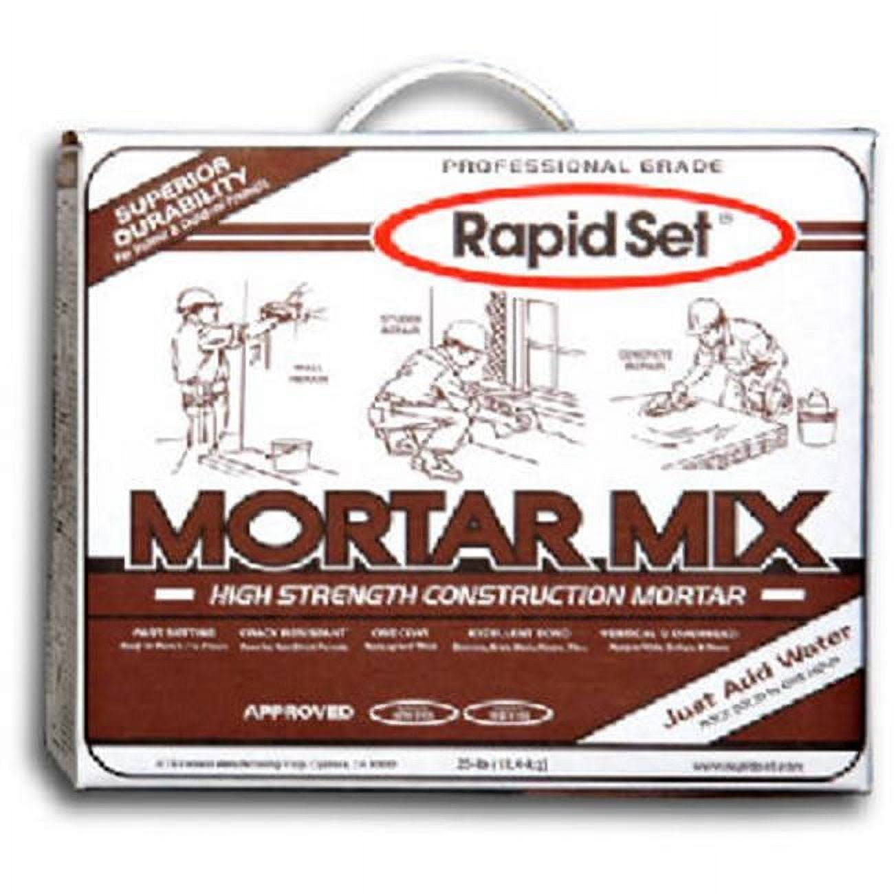 CTS Cement Manufacturing 140012000 25 lbs. Rapid Set Mortar Box