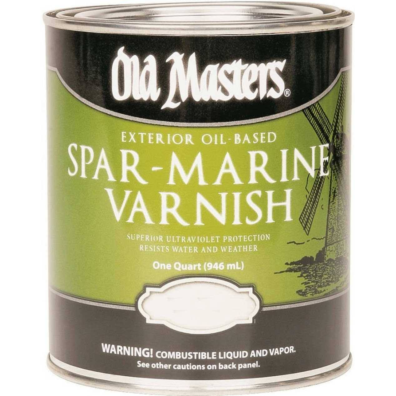 Old Masters 92504 qt Semi Gloss Spar Marine Varnish