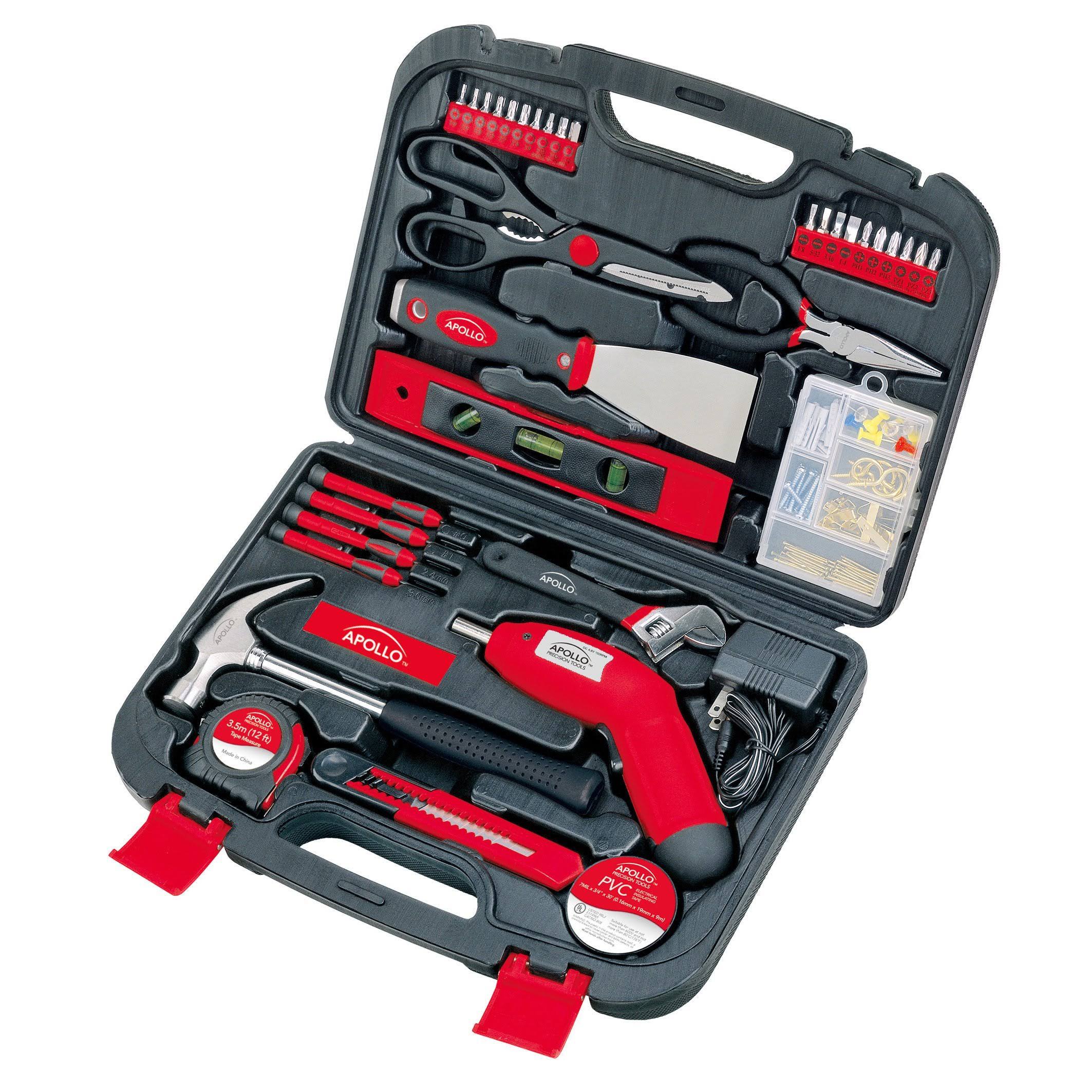 Apollo Tools Dt0773 135 Piece Household Tool Kit