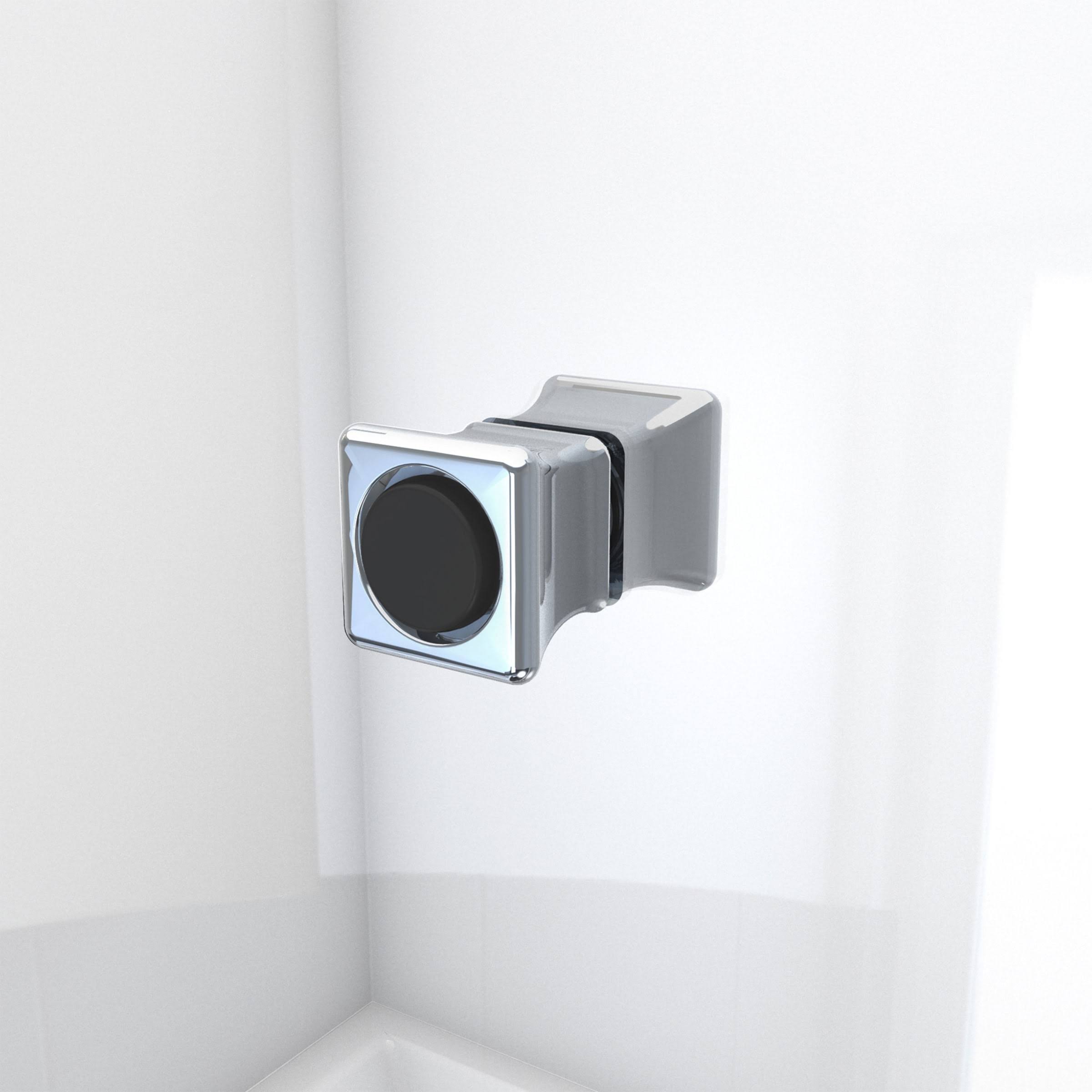 DreamLine Sd-363658q-06 Aqua-Q Fold 36 in. W x 58 in. H Frameless Bi-Fold Tub Door in Oil Rubbed Bronze