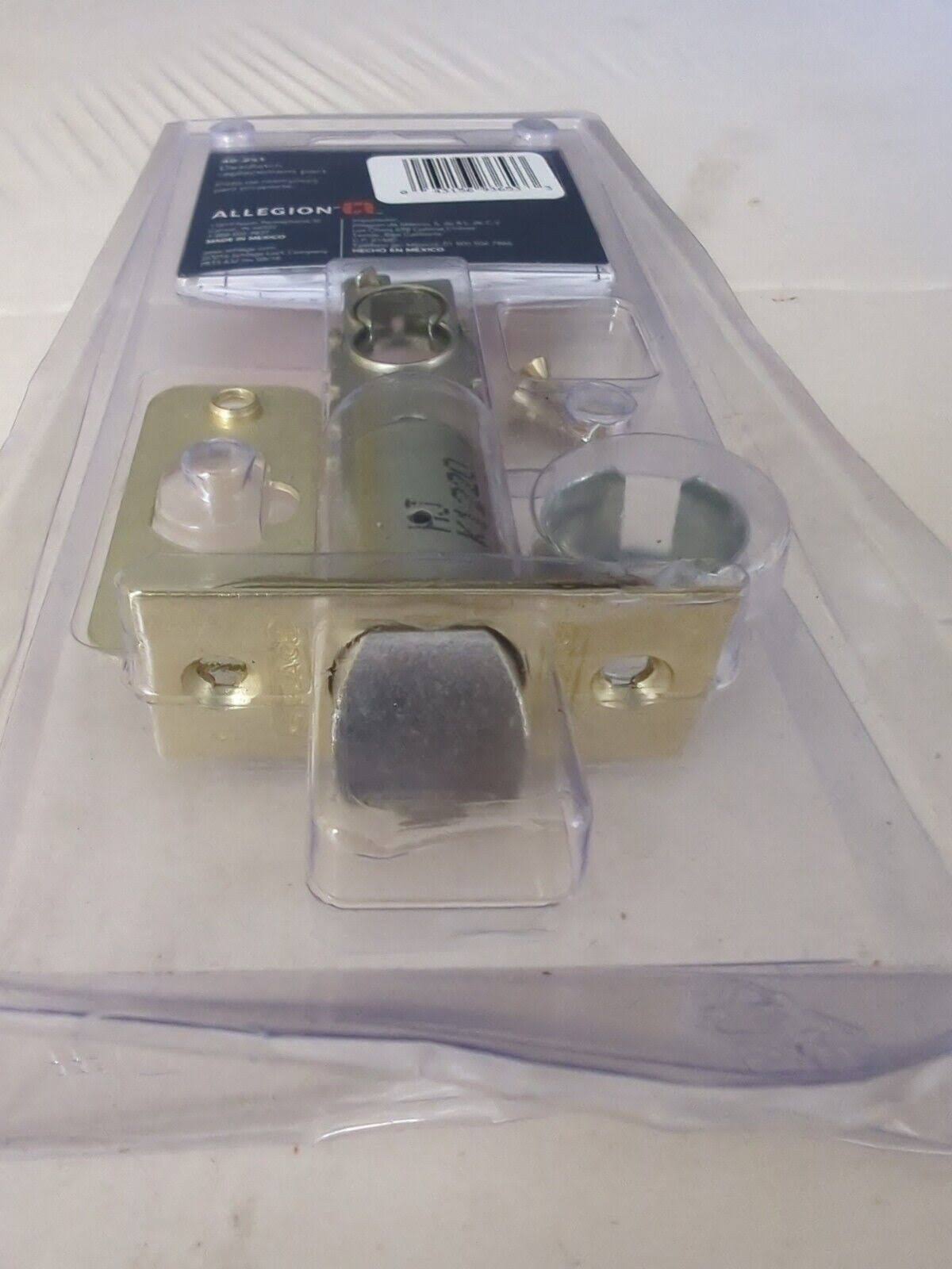 Schlage 40-251-605 Triple Option Dead Latch, Bright Brass