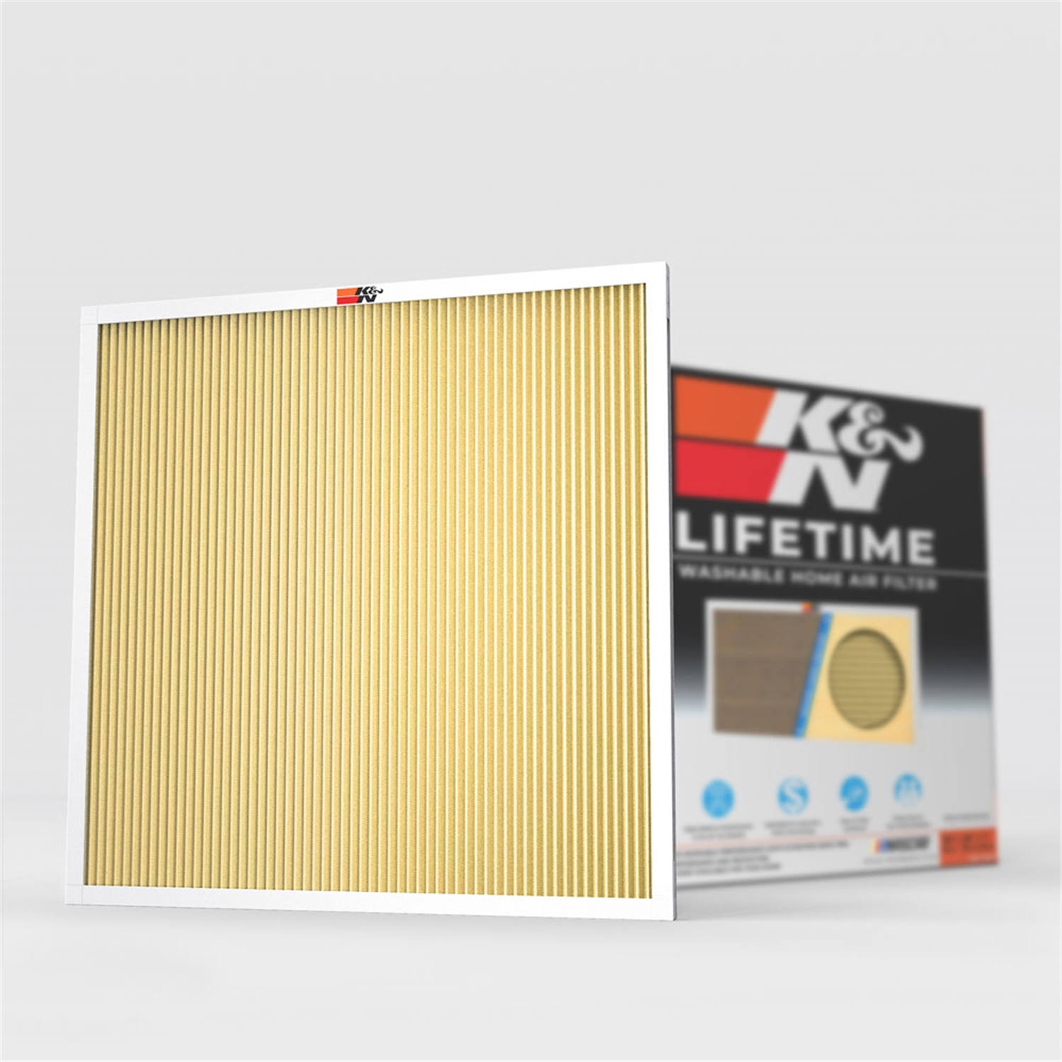 K&N HVC-12025 HVAC Filter; 20 x 25 x 1