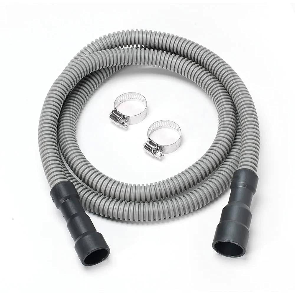 Universal Dishwasher Drain Hose- 12 Foot- Corrugated and Flexible Hose for Installation or Replacement from Kelaro