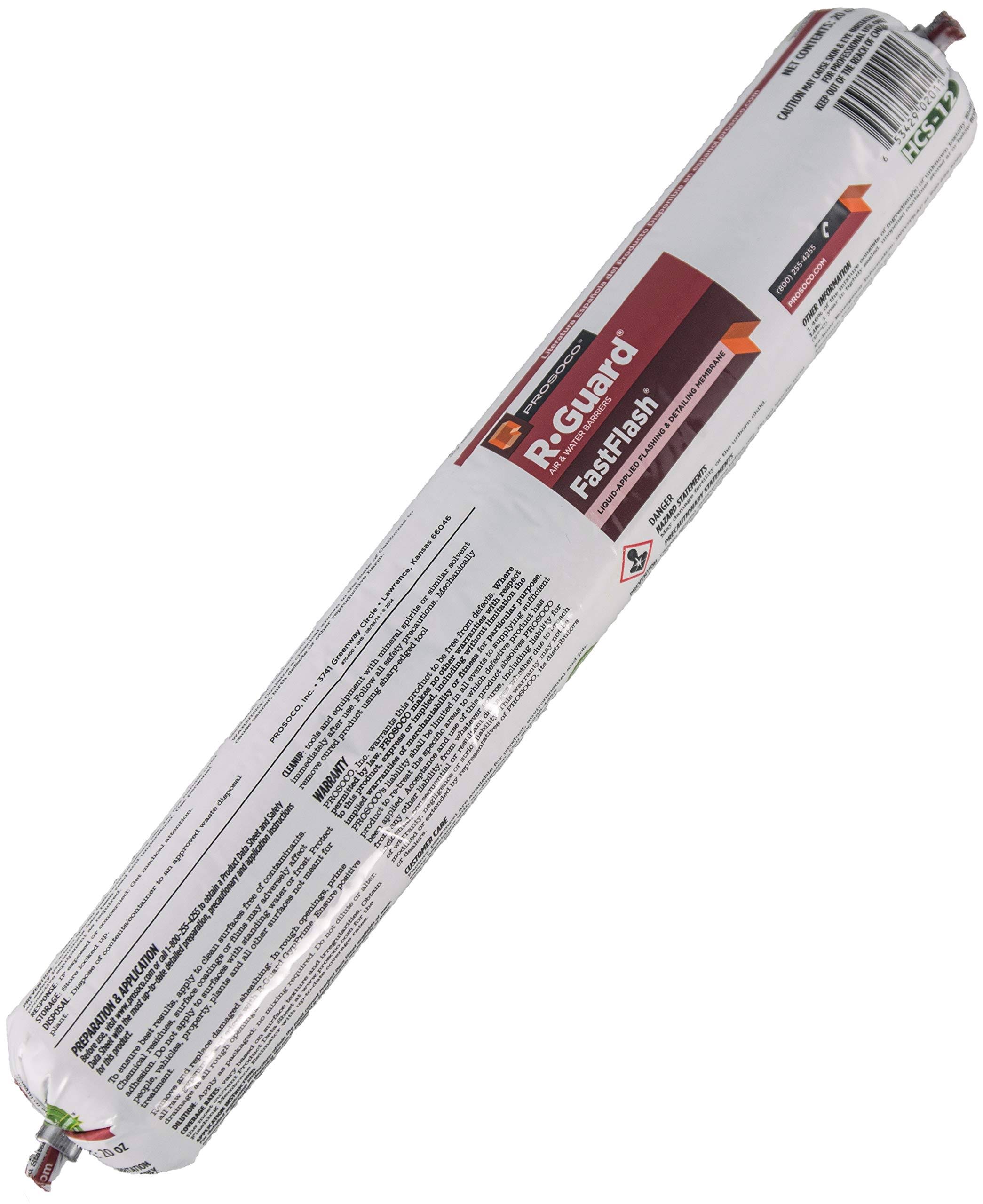 Prosoco R-Guard Fastflash Liquid Flashing Membrane 20oz Sausage