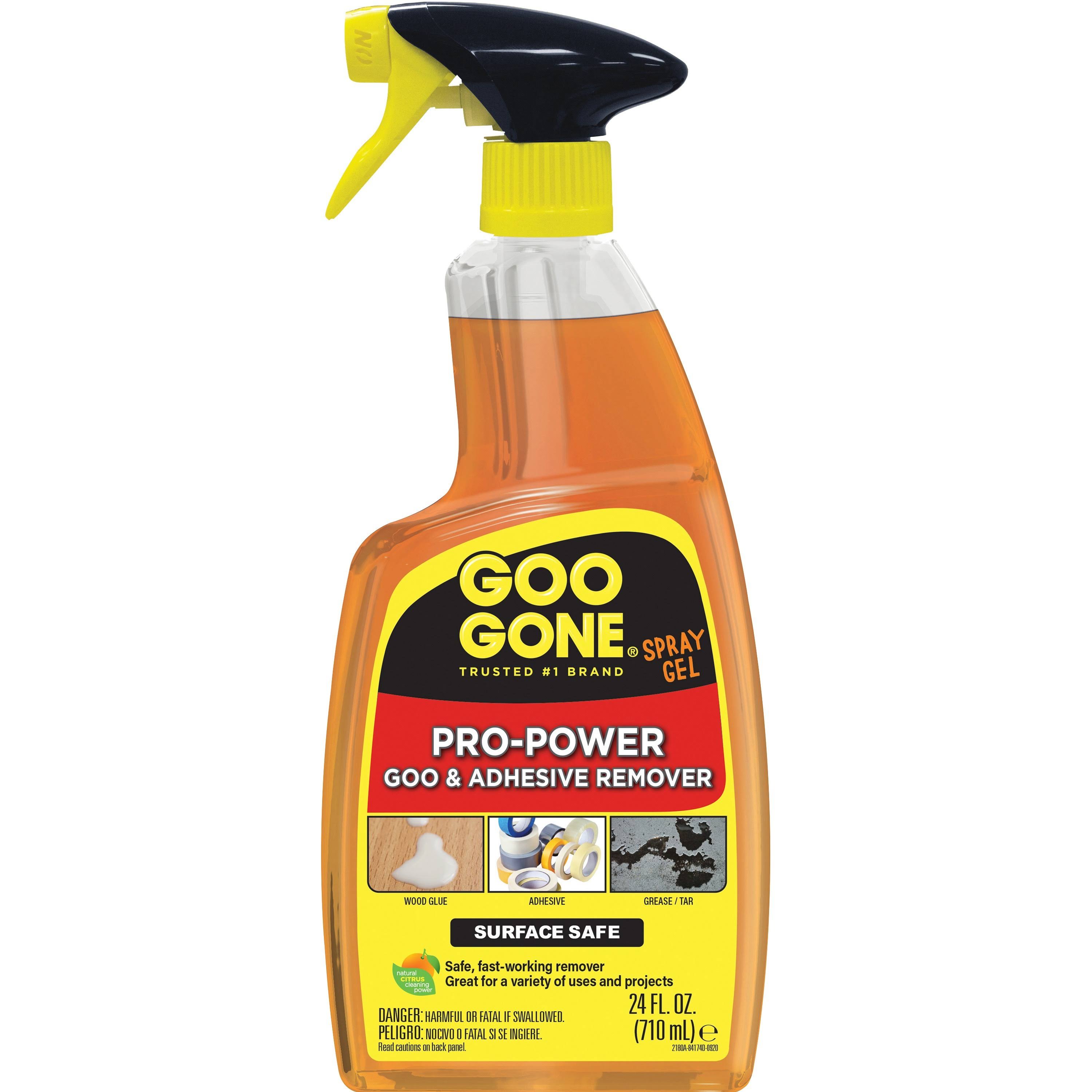 Goo Gone Pro-Power Cleaner Citrus Scent 24 oz Spray Bottle
