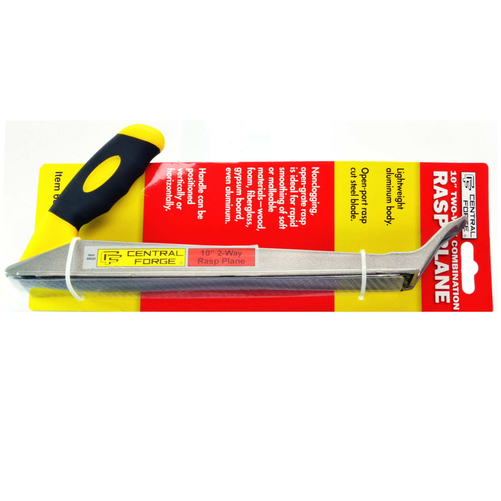Central Forge 66620 10 in Two-Way Combination Rasp Plane
