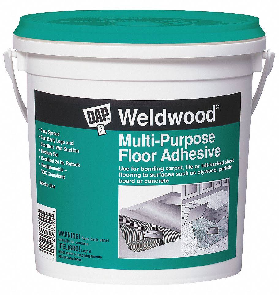 Dap 00141 Multi-Purpose Floor Adhesive 1-Quart