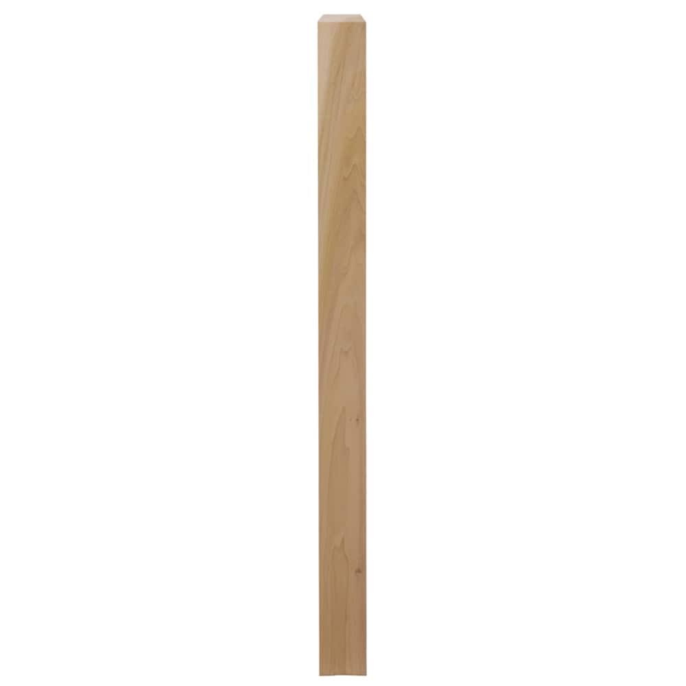 Creative Stair Parts 3.5-in x 58-in Unfinished Poplar Wood Stair Newel Post in Brown | 4001 ETPOP