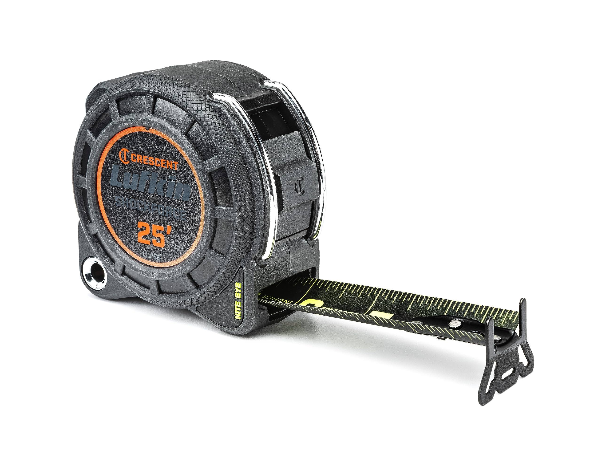 Shockforce Nite Eye 25-ft Tape Measure