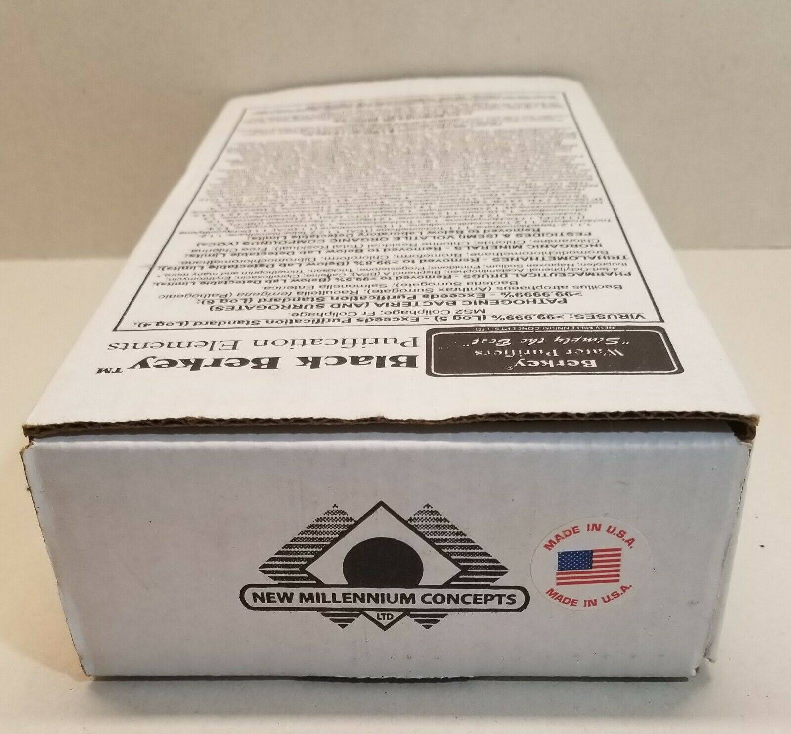 Berkey Bb9-2 Black Purification Replacement Elements Set of 2