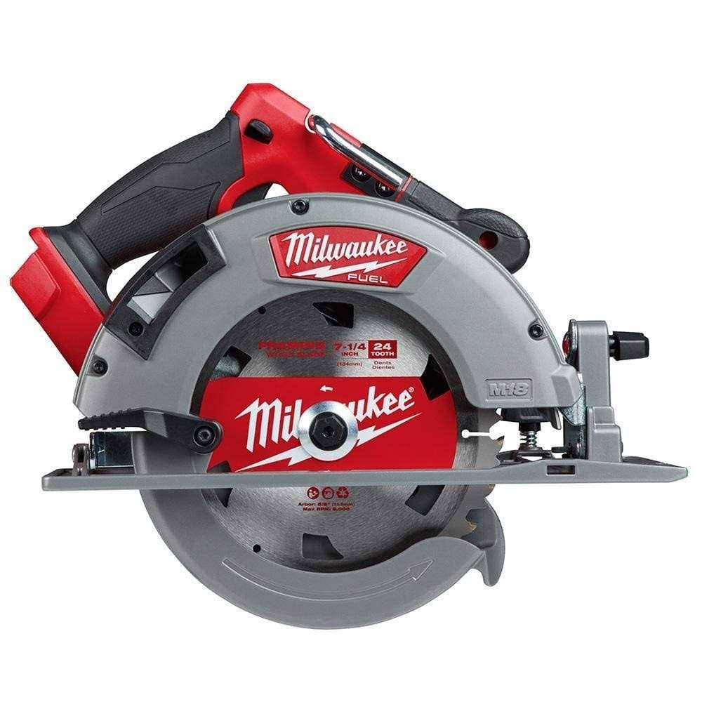 Milwaukee 2732-20 M18 Fuel 18 Volt Lithium-Ion 15 Amp 7-1/4 inch Cordless Circular Saw