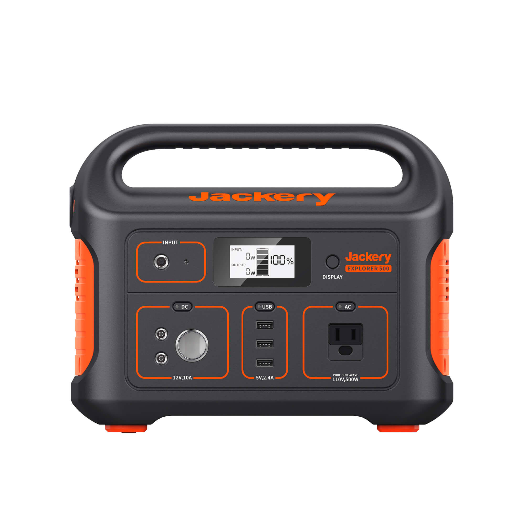 Jackery Explorer 500 518Wh Portable Solar Generators for Home Use, Outdoor Camping RV