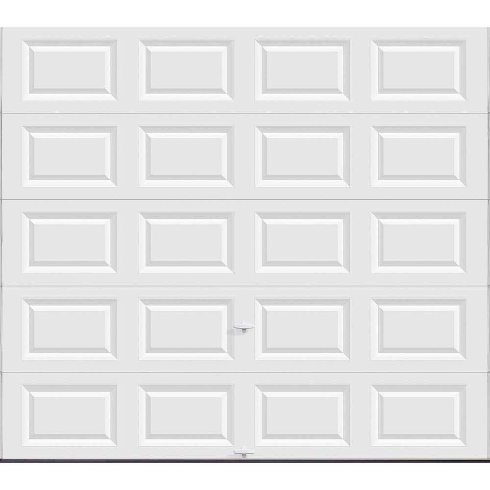 Clopay 111175 Classic Collection 9 ft. x 8 ft. Non-Insulated Solid White Garage Door