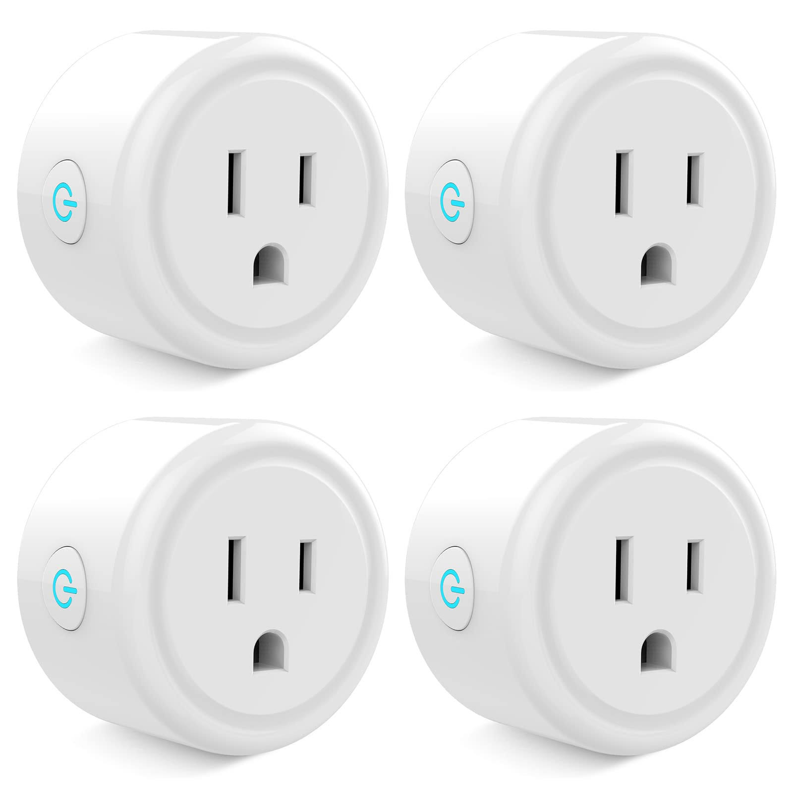 GHome Smart Mini Smart Plug, WiFi Outlet Socket, Works with Alexa and Google