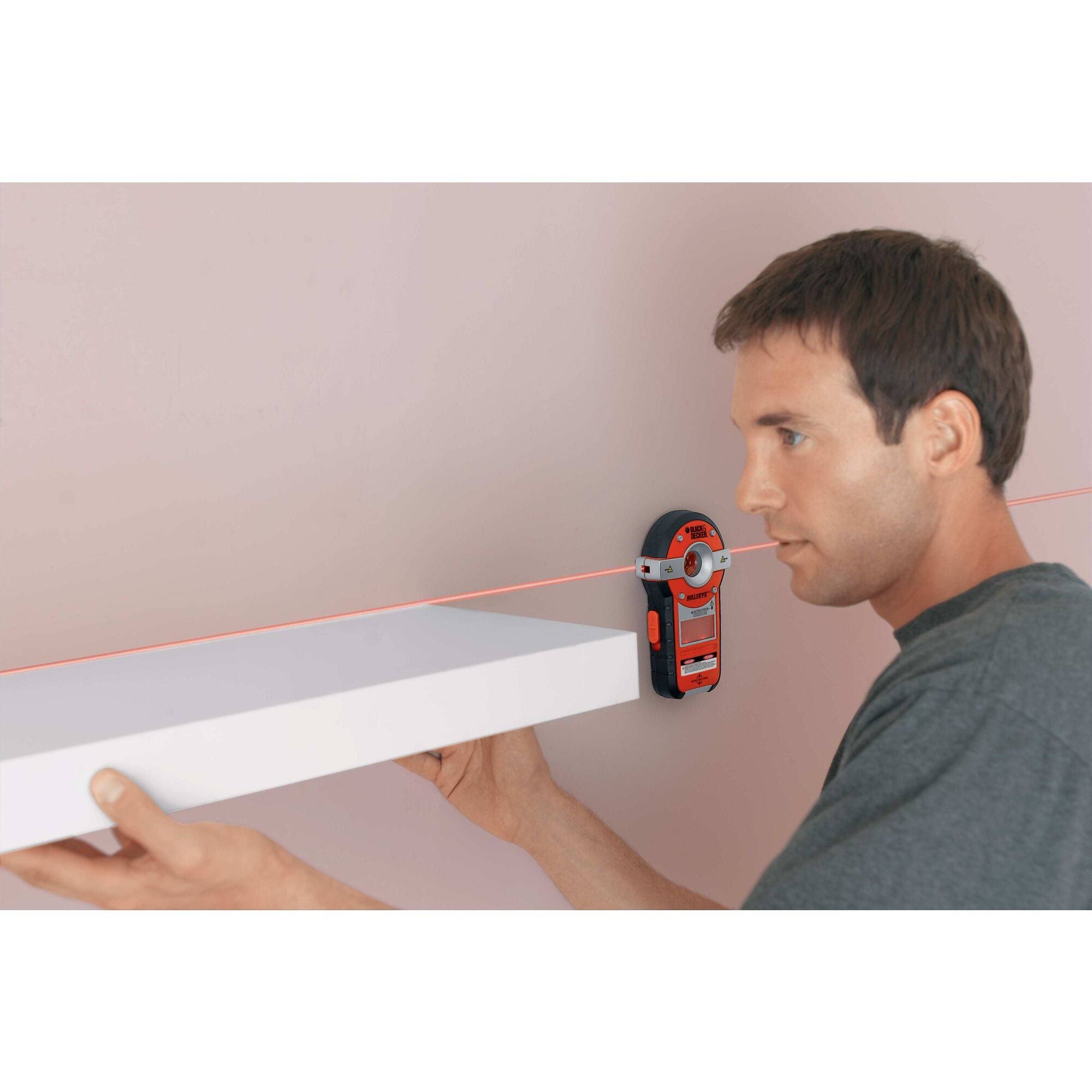 Black & Decker Bdl190s Bullseye Auto Leveling Laser with Stud Sensor