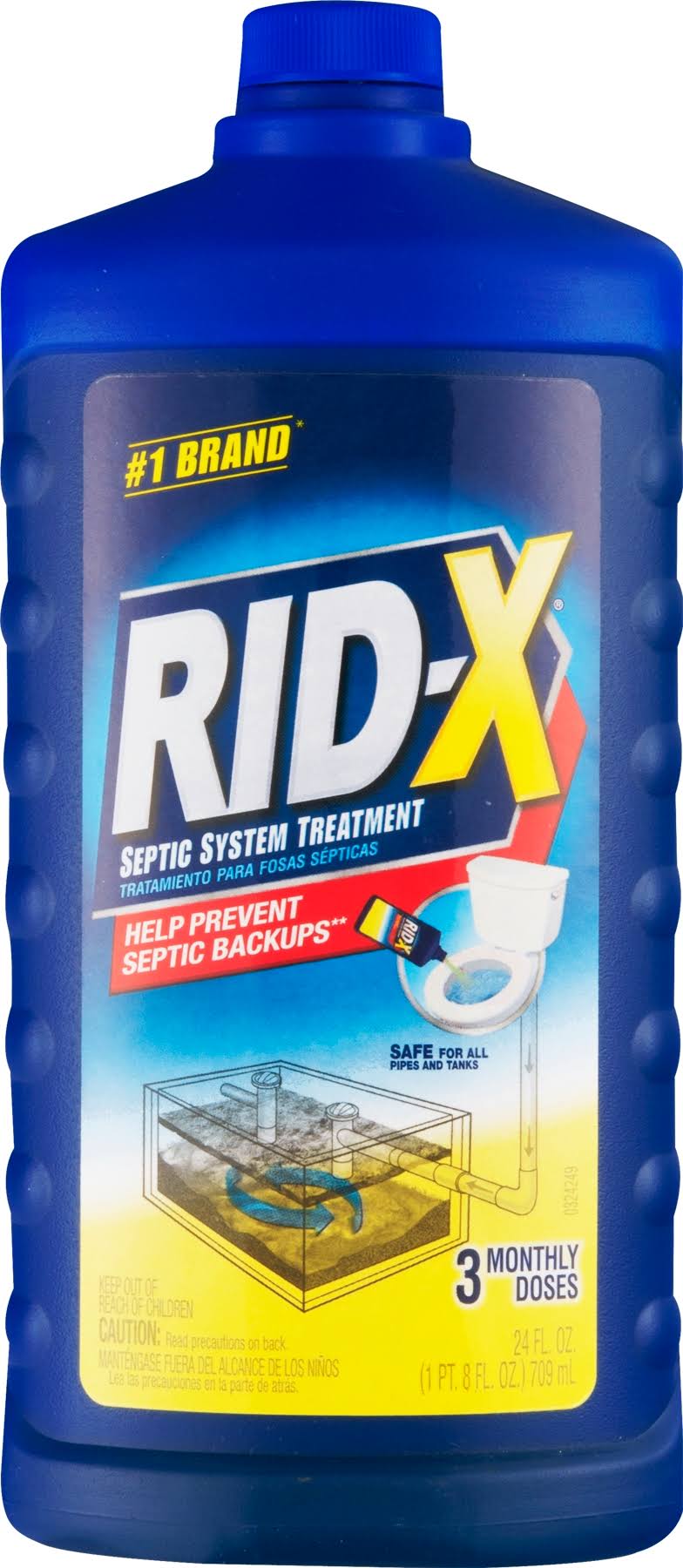 Rid X Septic System Treatment- 24 fl oz bottle
