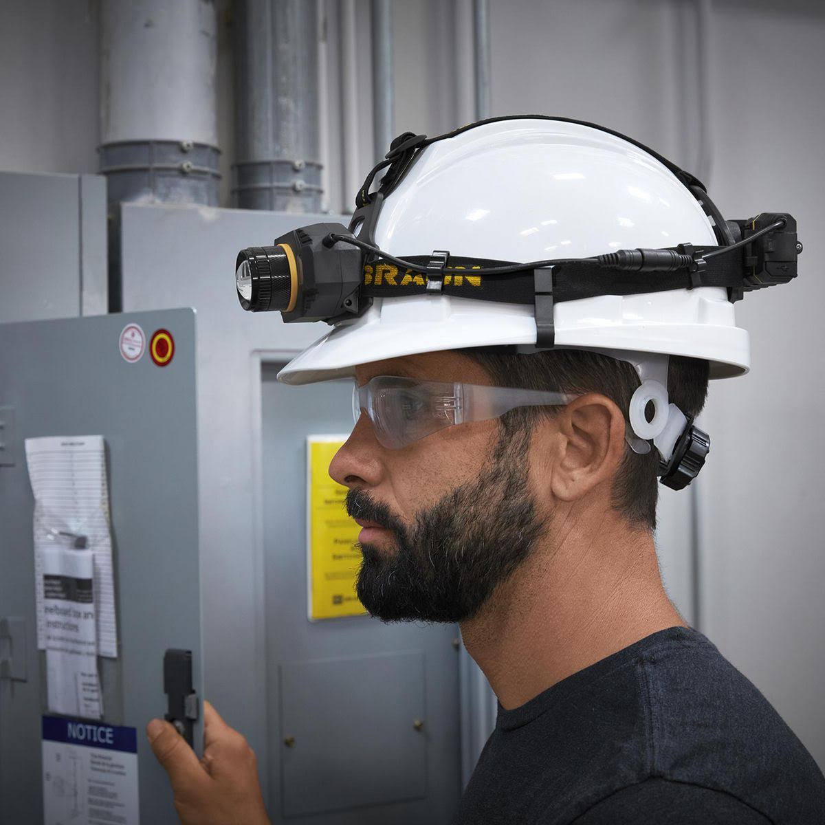 Braun 1100 Lumen Hands-Free Rechargeable LED Headlamp