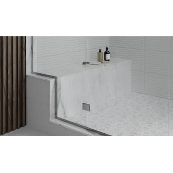 Satori Hudson Brilliant White Motion Glossy 12-in x 24-in Glossy Ceramic Wall Tile (1.93-sq. ft/ Piece)