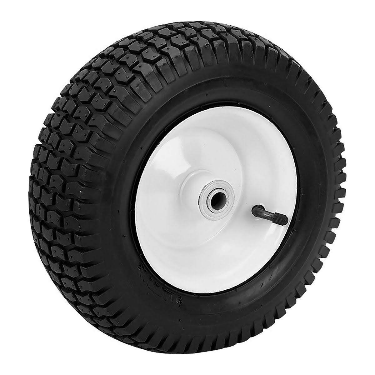 Haul Master 37767 13 in. Pneumatic Tire with White Hub