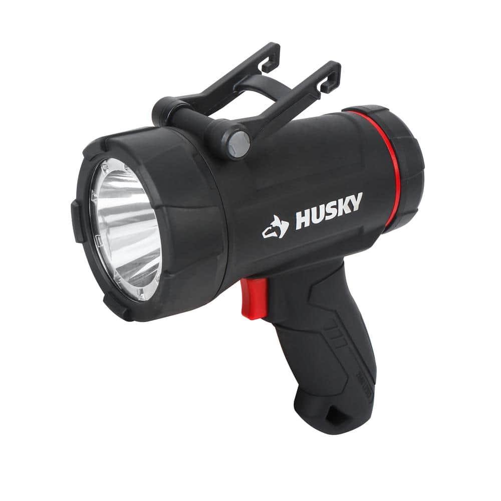 Husky 2500 Lumens Dual Power Floating Rechargeable Spotlight