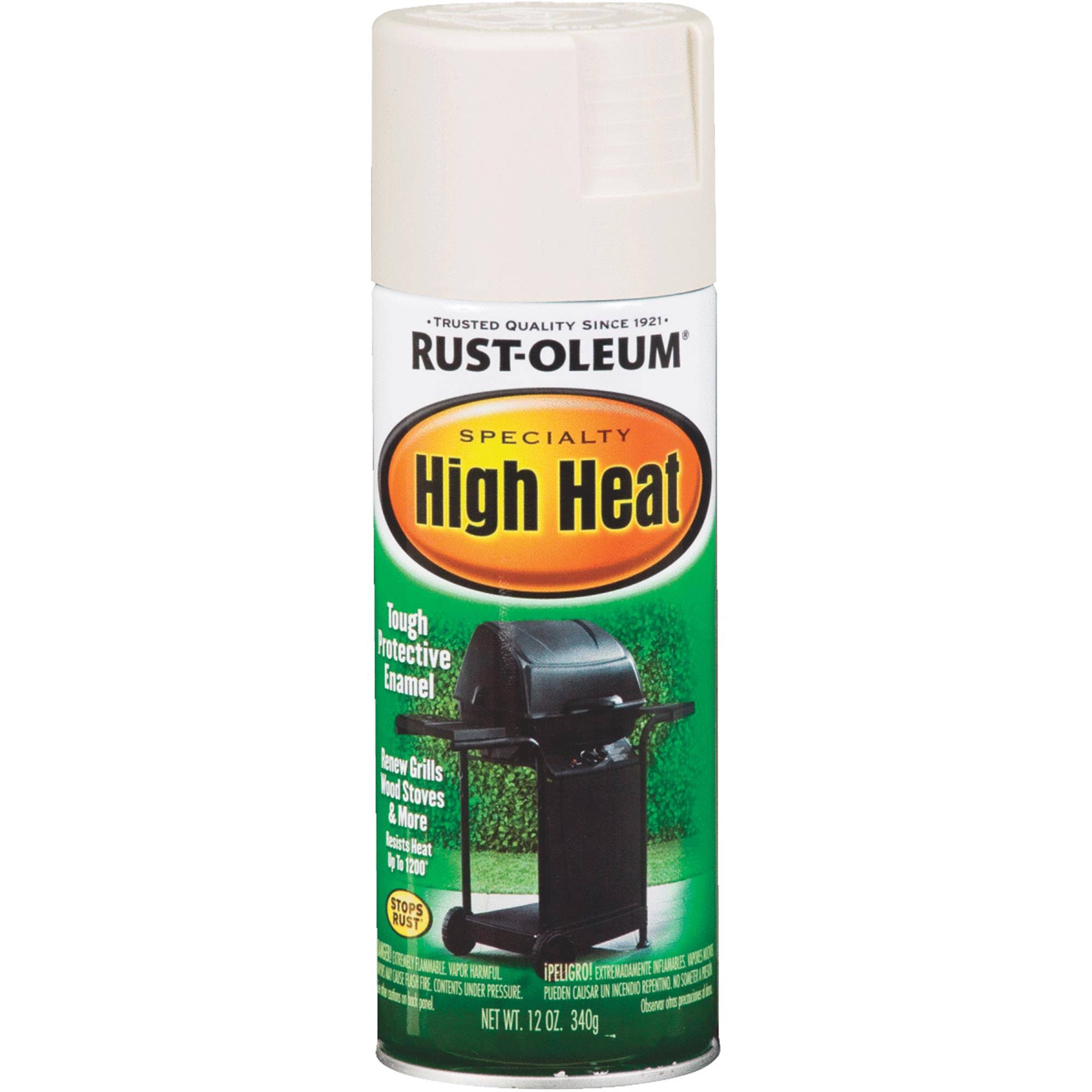 Rust-Oleum Spray Paint High Heat White 12 oz.