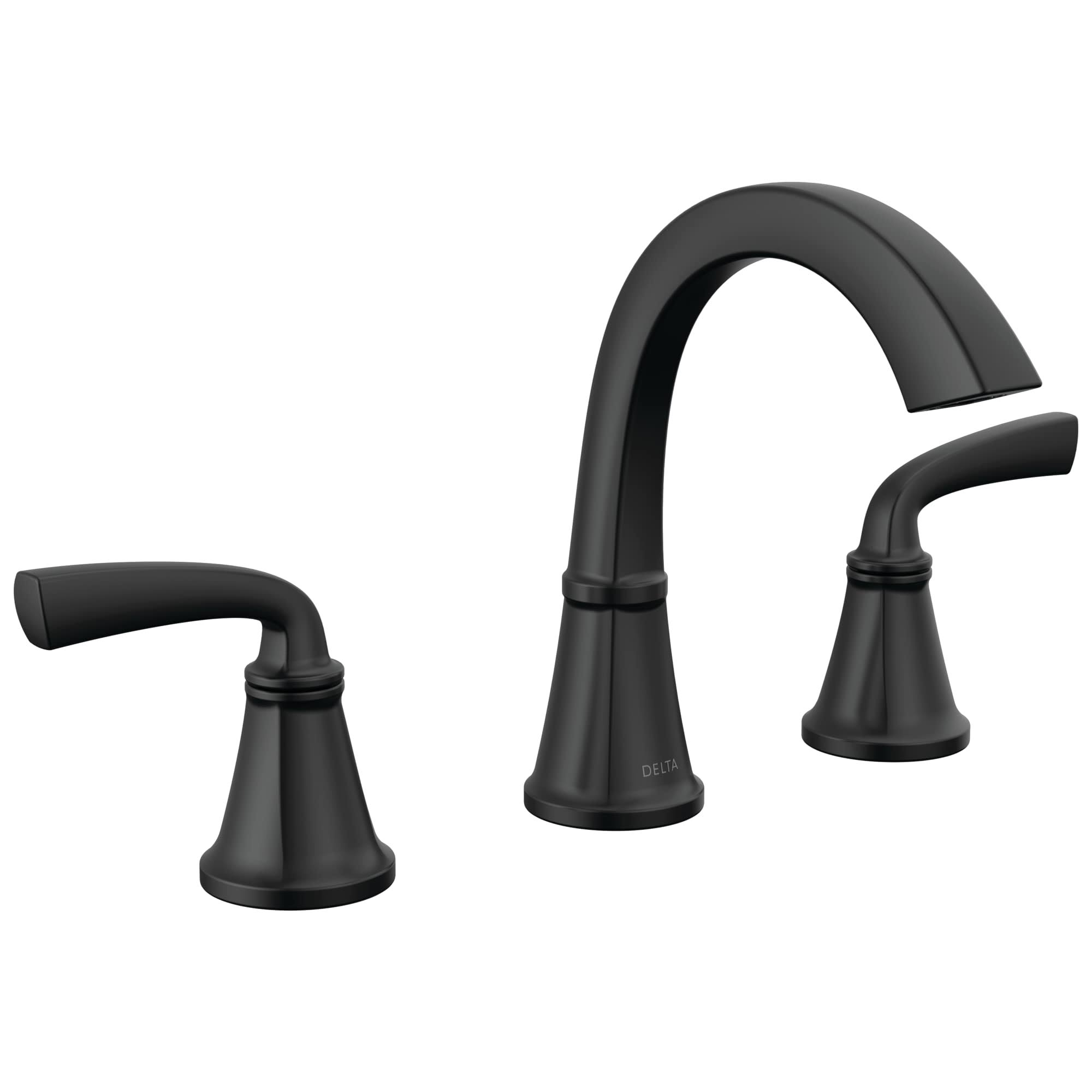 Delta Geist Two Handle Widespread Bathroom Faucet 35864LF Matte Black