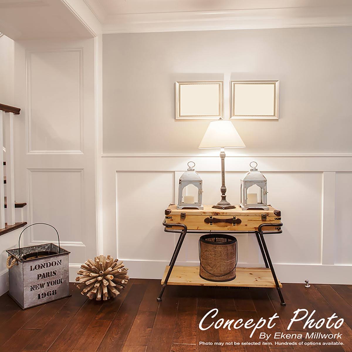 Ekena Millwork S4S Board 2-1/2-in x 8-ft PVC Casing in White | S4S1X3X96SWPV