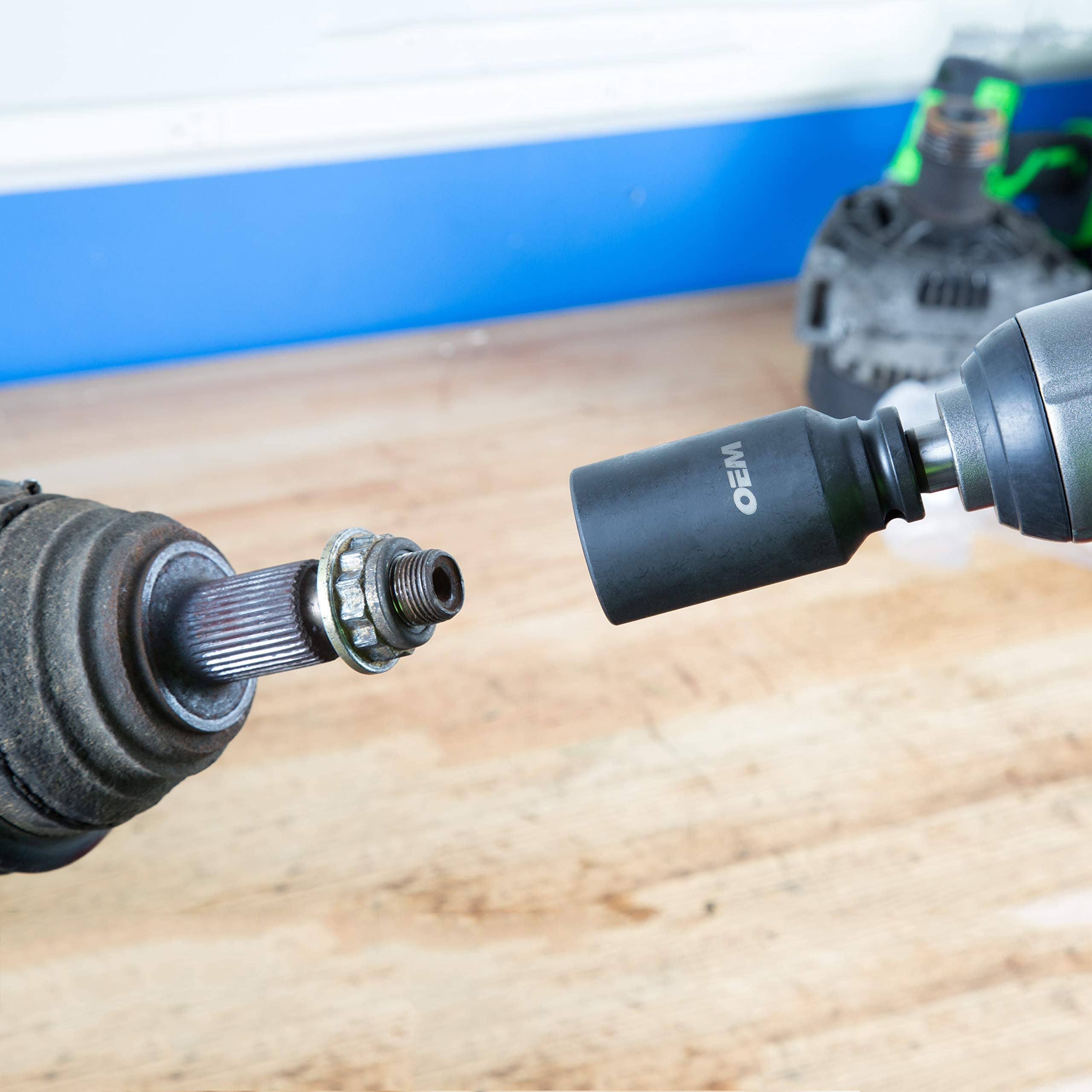 OEMTOOLS 27327 12 Pt. Axle Nut Socket 34 mm