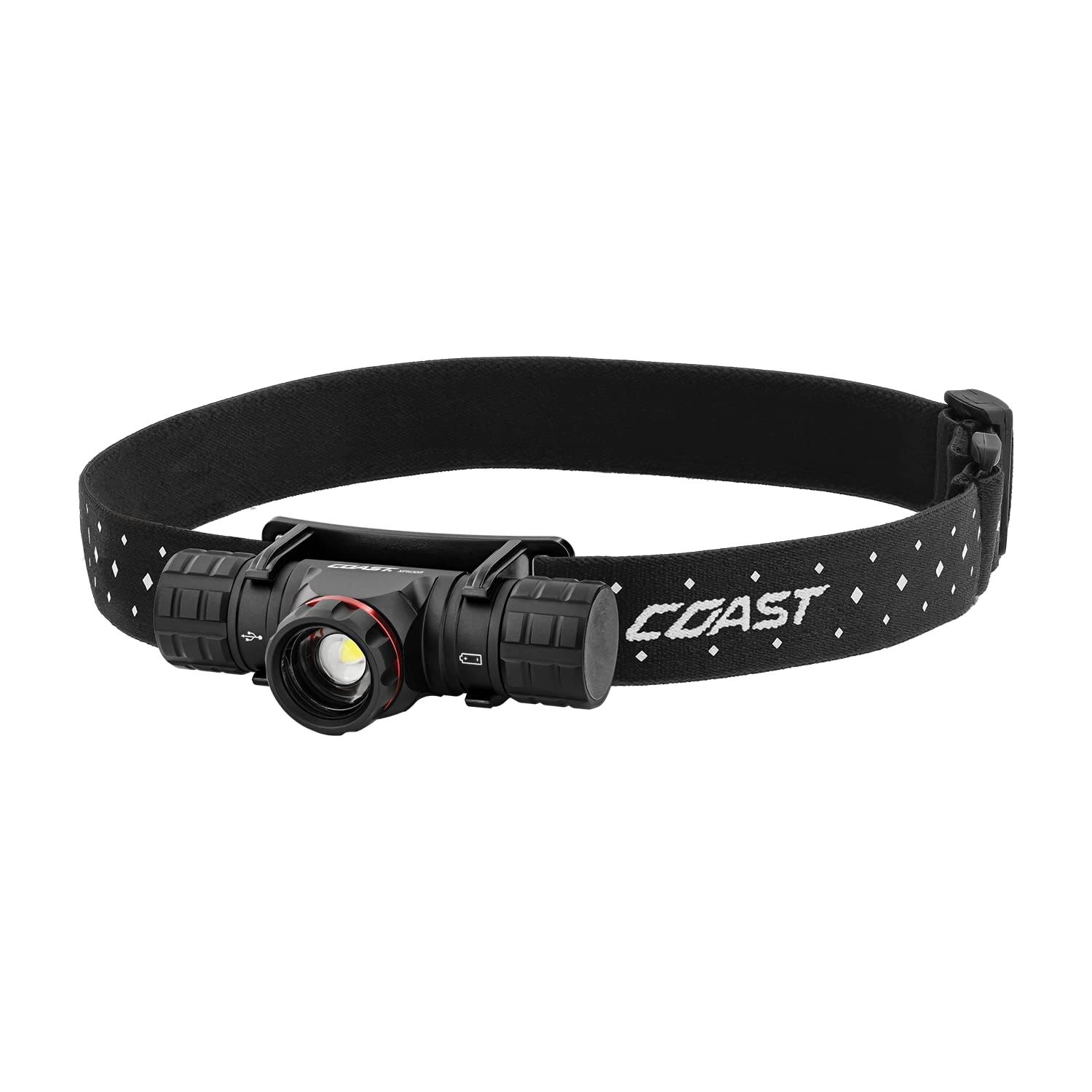 Coast- 30325 Xph30r 1000 Lumen Rechargeable Dual Power LED Headlamp