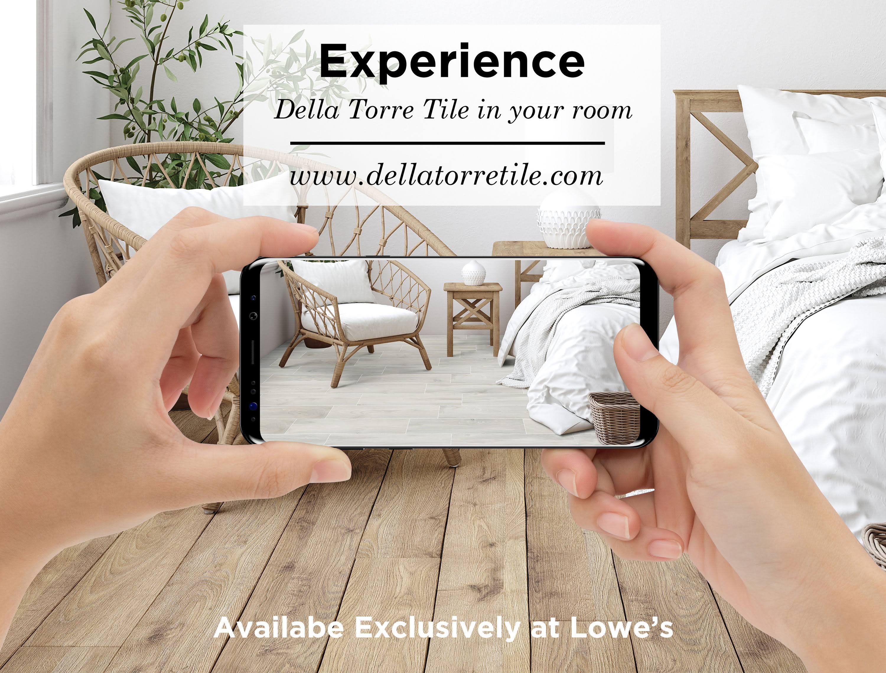 della Torre Birch White 6-in x 24-in Glazed Porcelain Wood Look Floor and Wall Tile (0.97-sq. ft/ Piece)