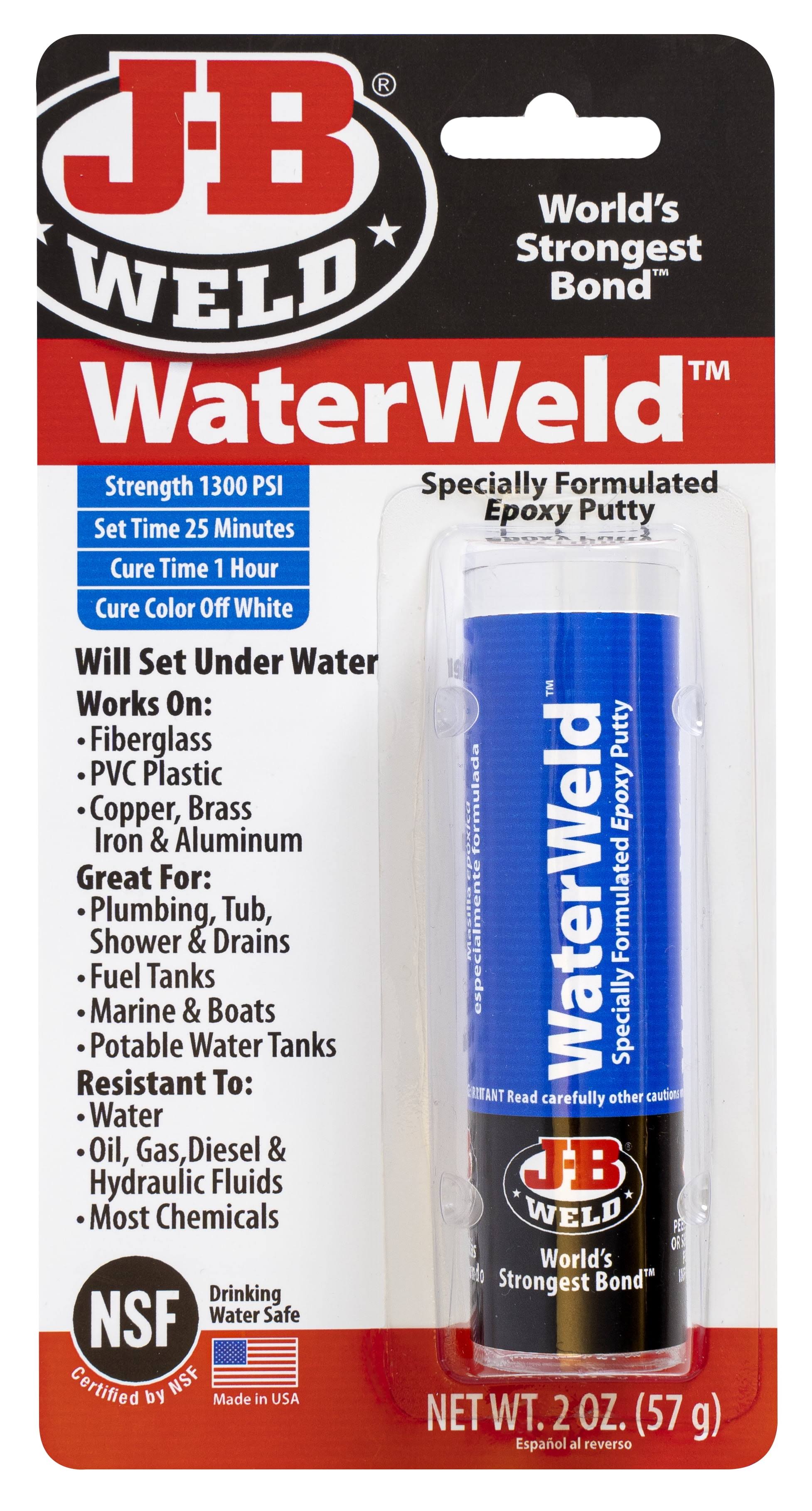 J-B Weld WaterWeld Epoxy Putty Stick
