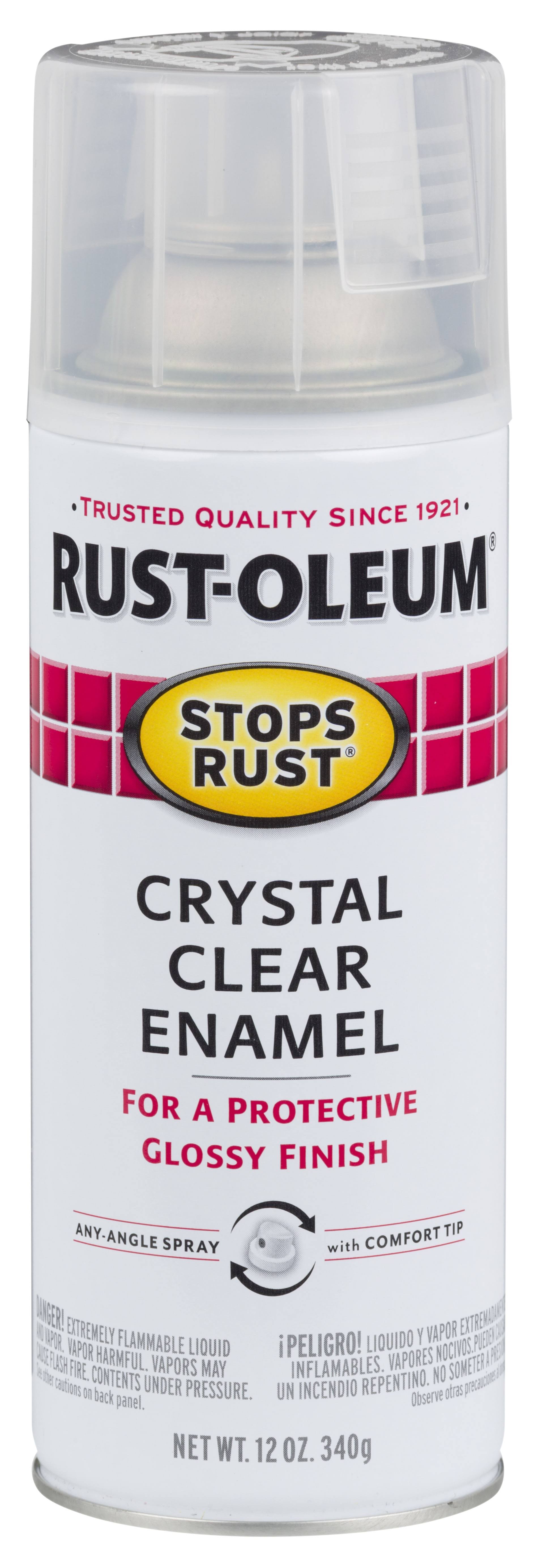 Rust-Oleum Stops Rust 12 oz. Gloss Crystal Clear Spray Paint
