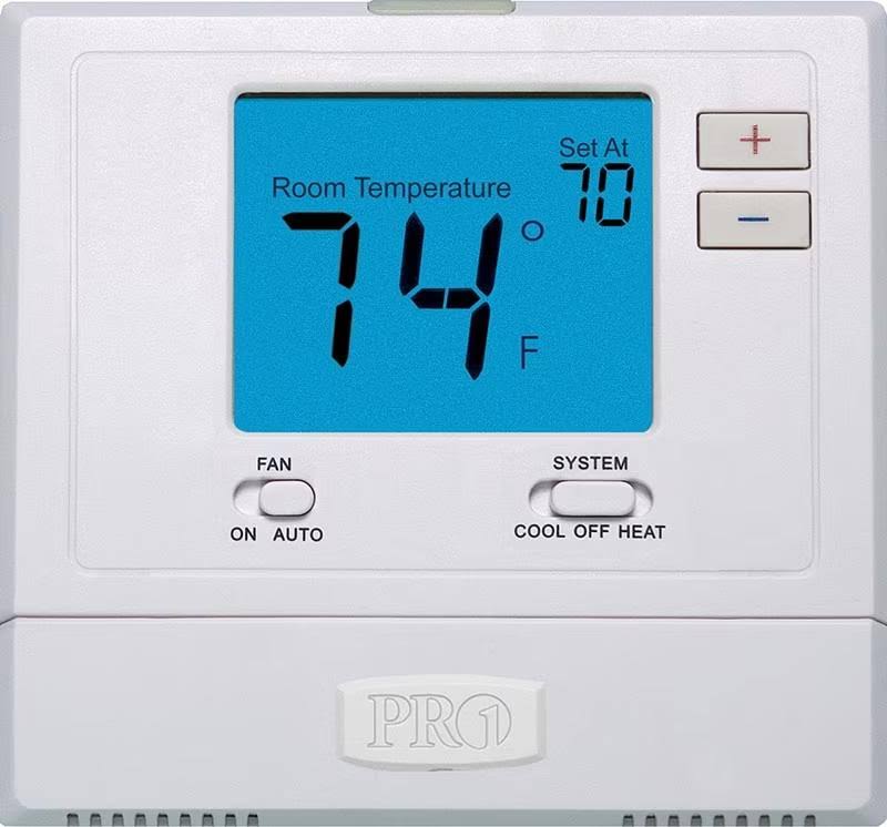 T701 Pro1 IAQ Thermostat Non Programmable