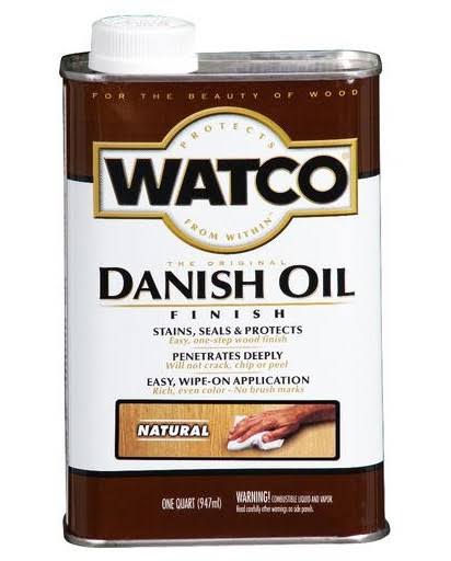 Watco Danish Oil, Cherry- 1 qt canister
