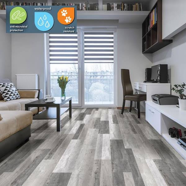 Lifeproof Alpine Backwoods Oak Multi-Width x 47.6 in. Luxury Vinyl Plank Flooring (19.53 Sq. ft. / CASE)