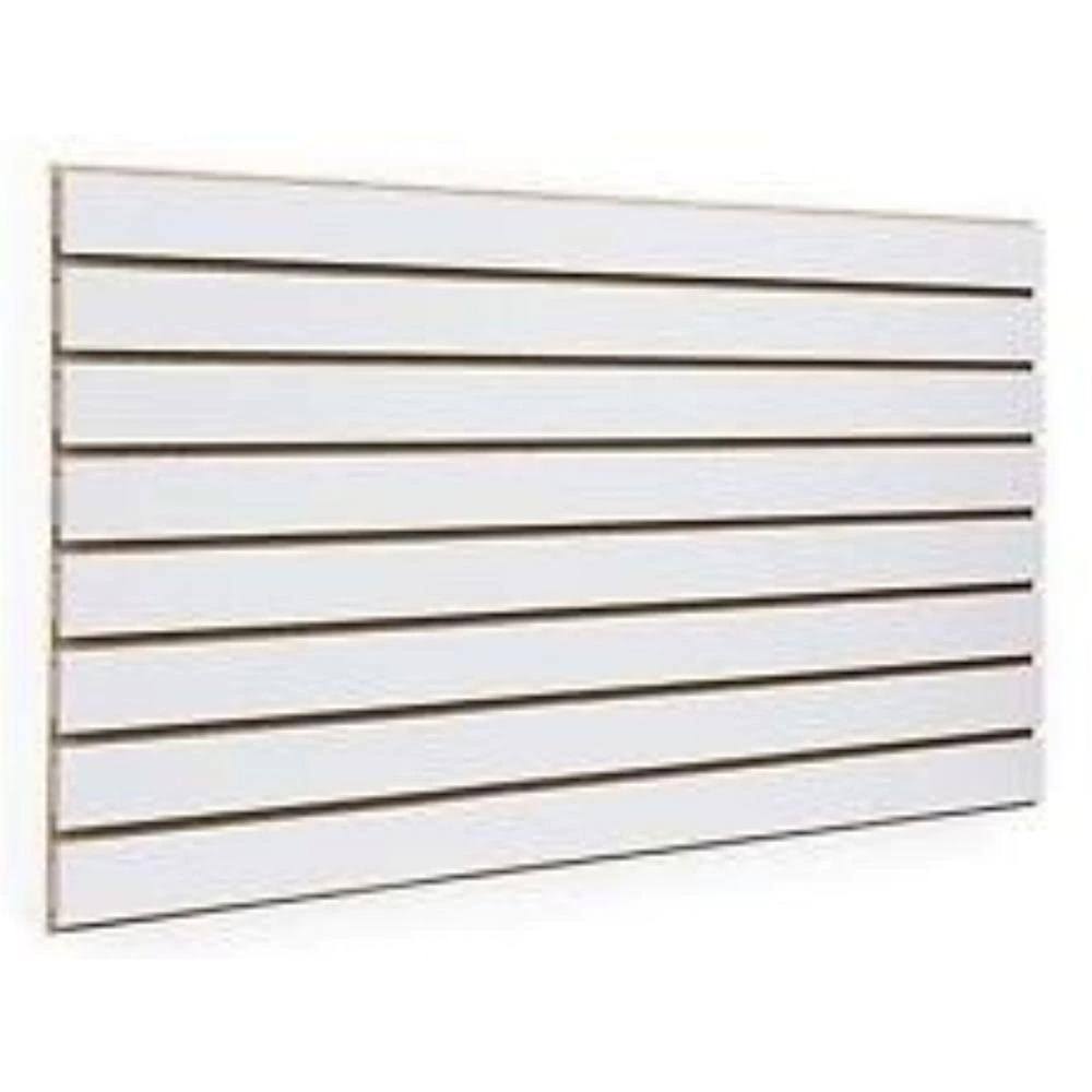 Only Hangers SW24-WHT 24 in. H x 48 in. L White Slatwall Panels (Set of 2 Panels)
