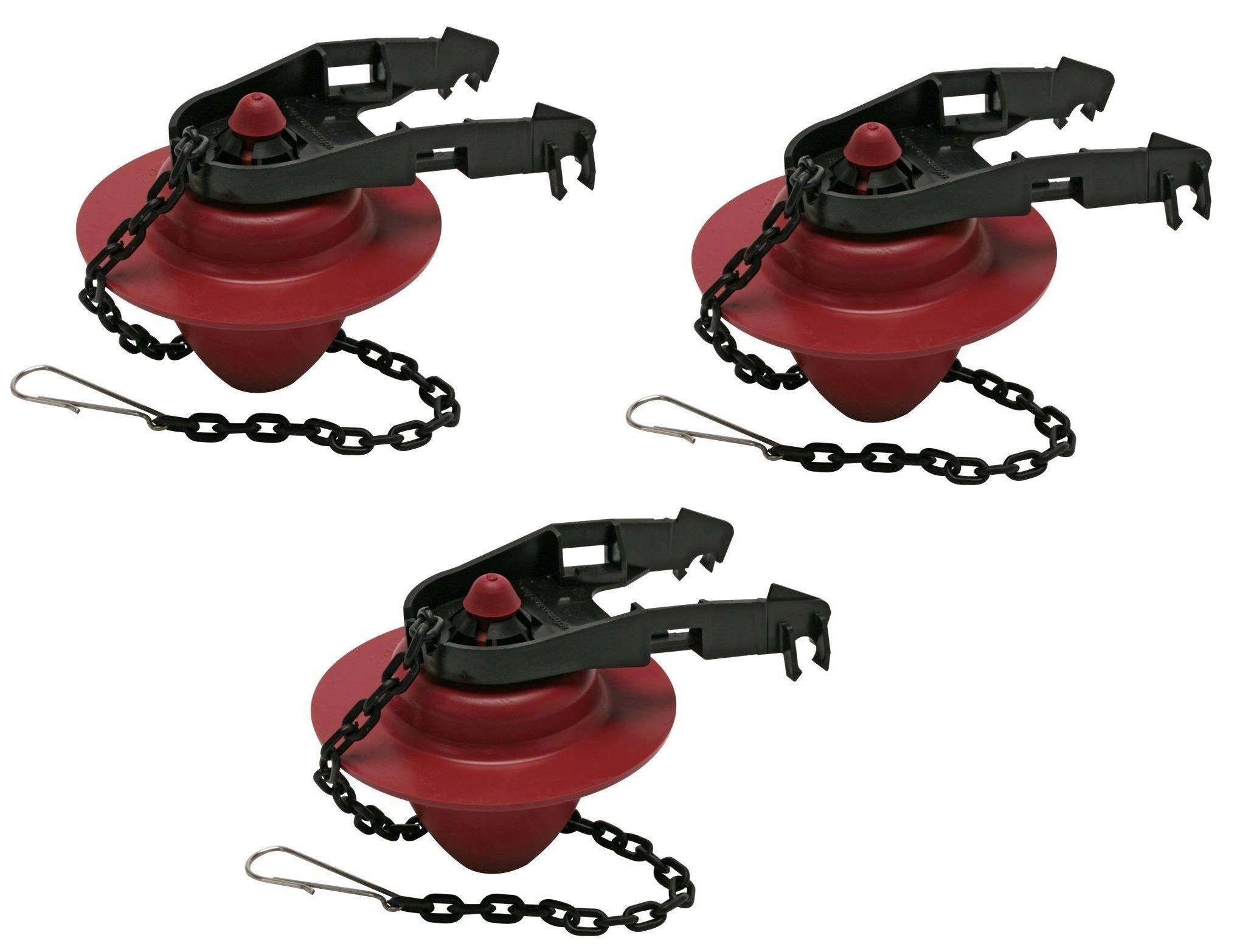 Fluidmaster 501P21 Universal Flapper with Microban- 3pk