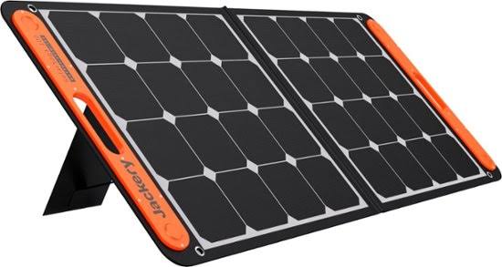 Jackery- SolarSaga 100W Foldable Solar Panel- Black