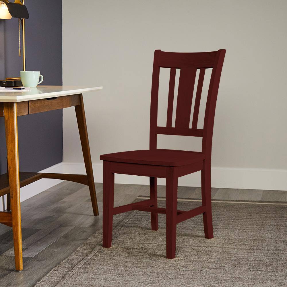 BEHR 1 qt. #TIS-354 Bombay Mahogany Gloss Semi-Transparent Water-Based Interior Stain and Poly in One