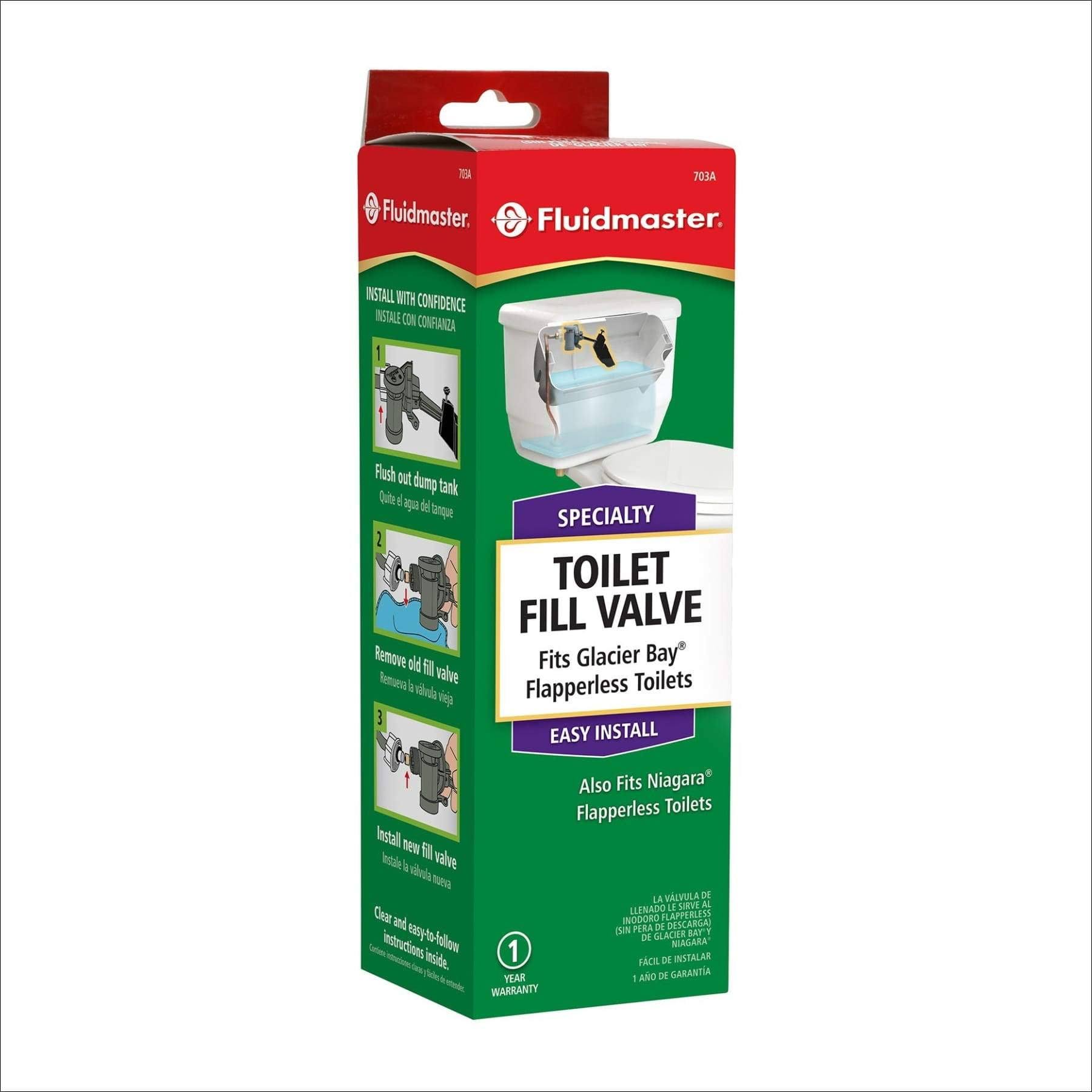 Fluidmaster 703ap4 Flapperless Fill Valve